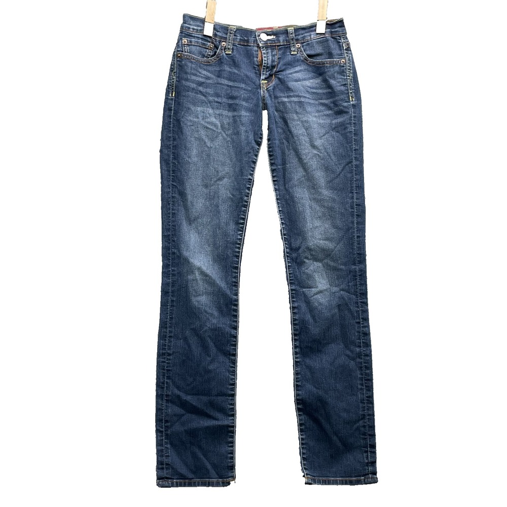 Lucky Brand Jeans Women's 27x31* Mid Rise Whisker Straight 90s Chic Basics Rodeo